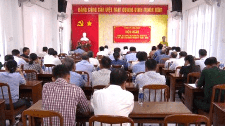 Huyện ủy Diên Khánh tổ chức Hội nghị tổng kết công tác kiểm tra, giám sát và thi hành kỷ luật đảng nhiệm kỳ 2020 – 2025