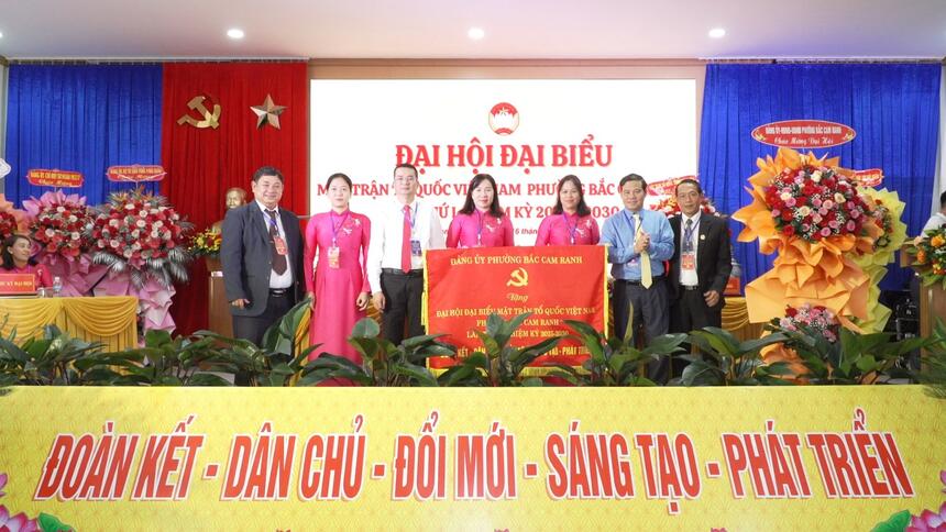 Ủy ban Mặt trận Tổ quốc Việt Nam phường Bắc Cam Ranh tổ chức đại hội lần thứ I, nhiệm kỳ 2025-2030