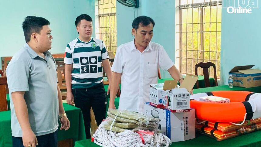 Xã Cam Lâm lên các phương án ứng phó bão số 15