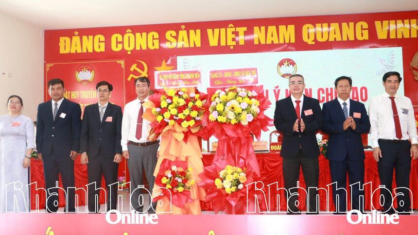 Đại hội đại biểu MTTQ Việt Nam xã Hòa Trí lần thứ I, nhiệm kỳ 2025 - 2030