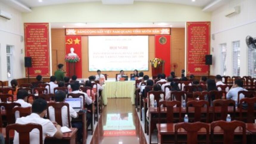 Hội nghị Ban Chấp hành Đảng Bộ xã Cam Lâm lần thứ 5 khóa I, nhiệm kỳ 2025- 2030.