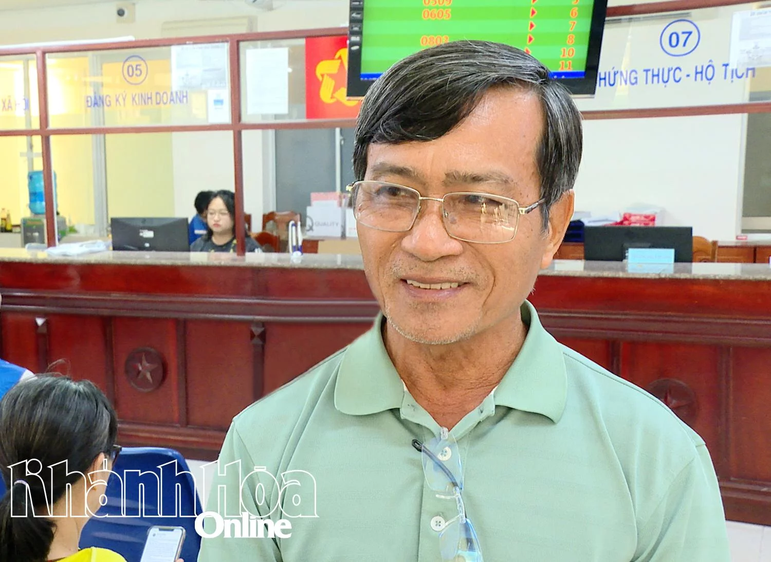 Ông Trầm Lợi Mến.  