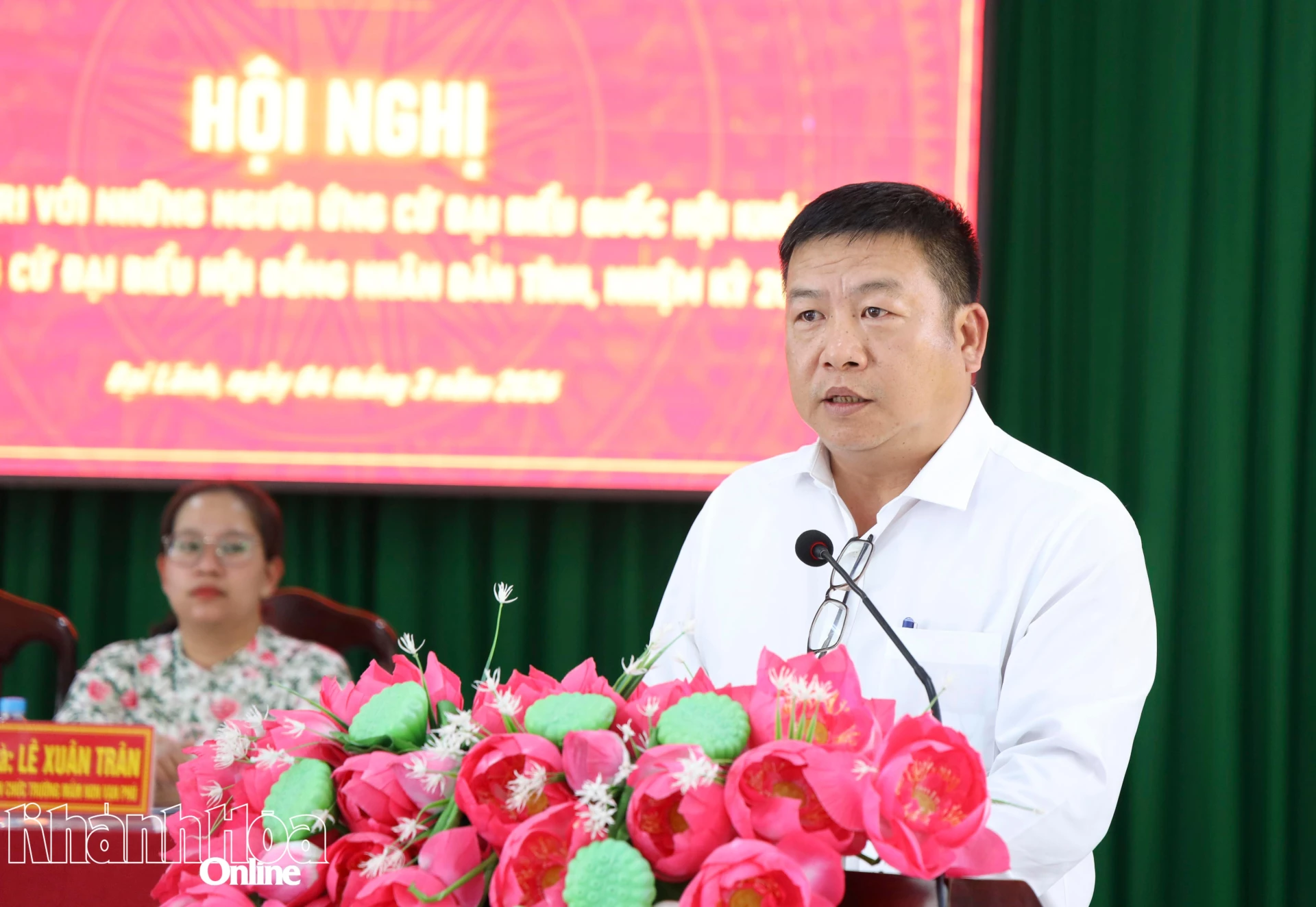 Ông Võ Hoàn Hải trình bày chương trình hành động.