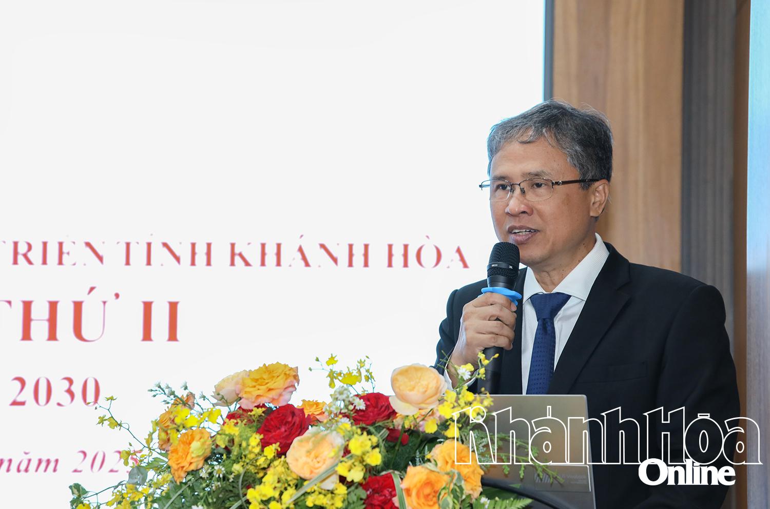 Đồng chí Trần Hòa Nam phát biểu chỉ đạo Đại hội.