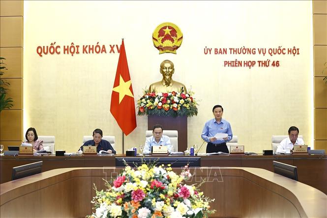 Phó Chủ tịch Quốc hội Nguyễn Khắc Định phát biểu. Ảnh: Doãn Tấn/TTXVN