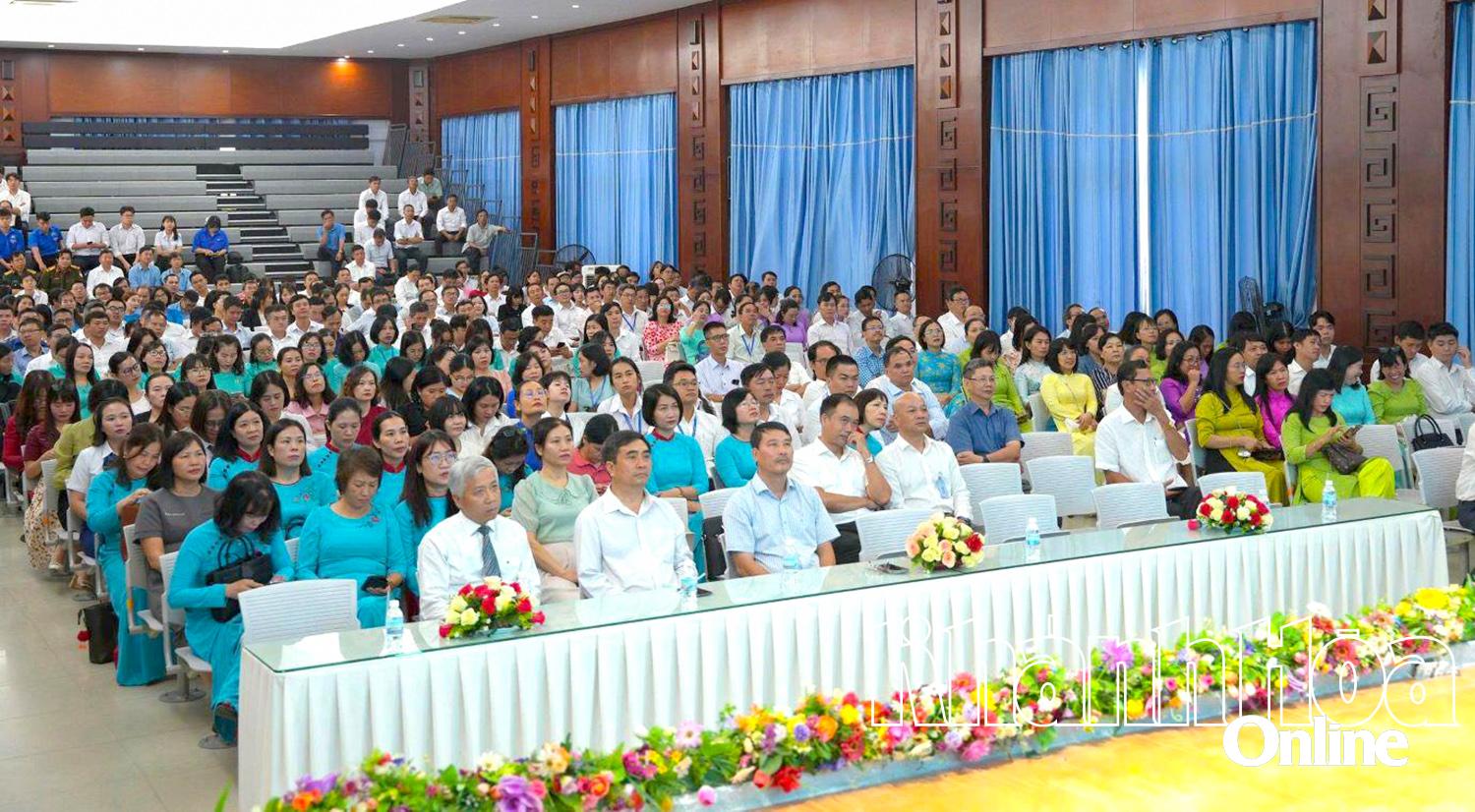 Lễ khai giảng năm học 2025-2026 tại Trường Đại học Nha Trang.