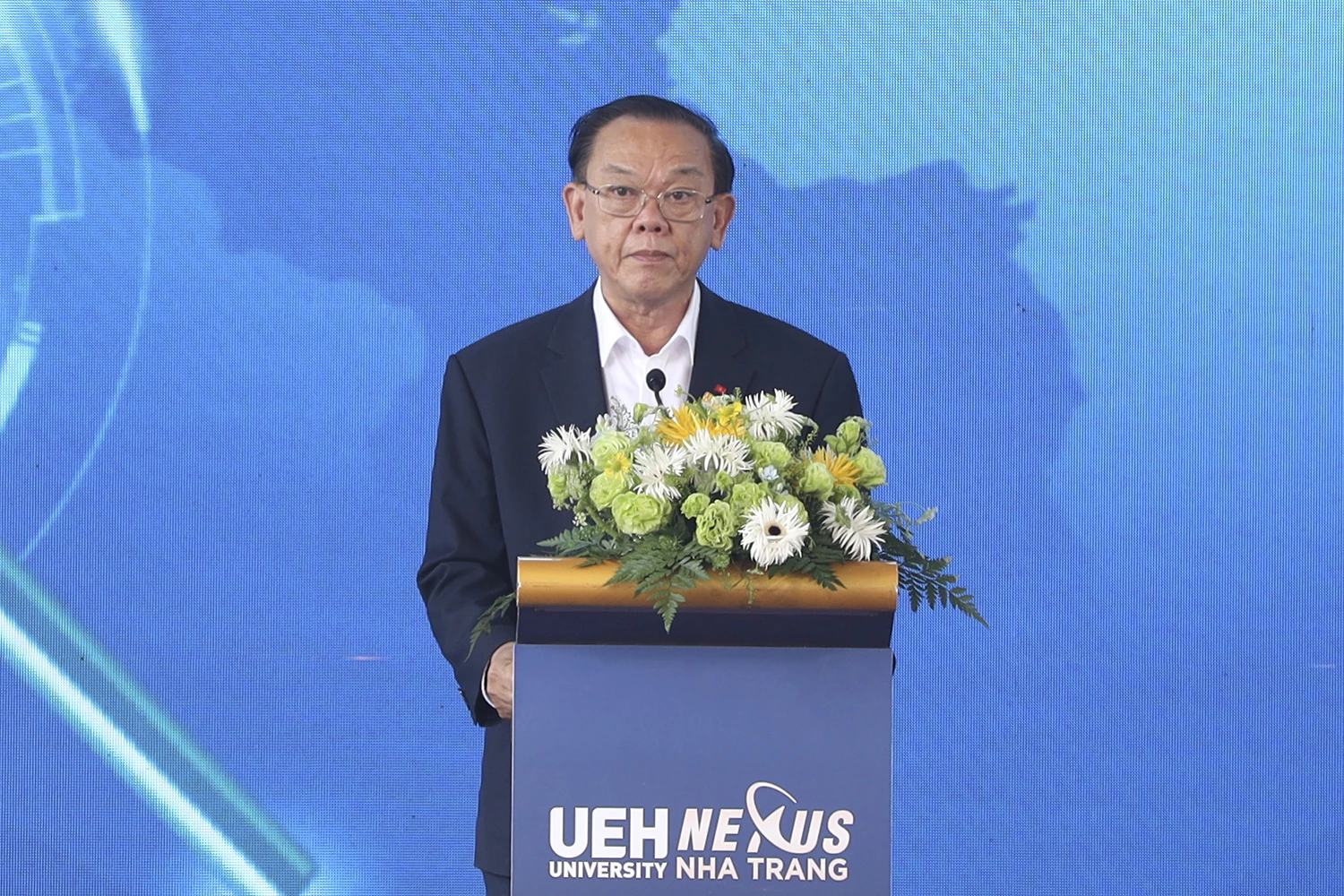 Giáo sư, Tiến sĩ Nguyễn Đông Phong - Chủ tịch Hội đồng UEH.  