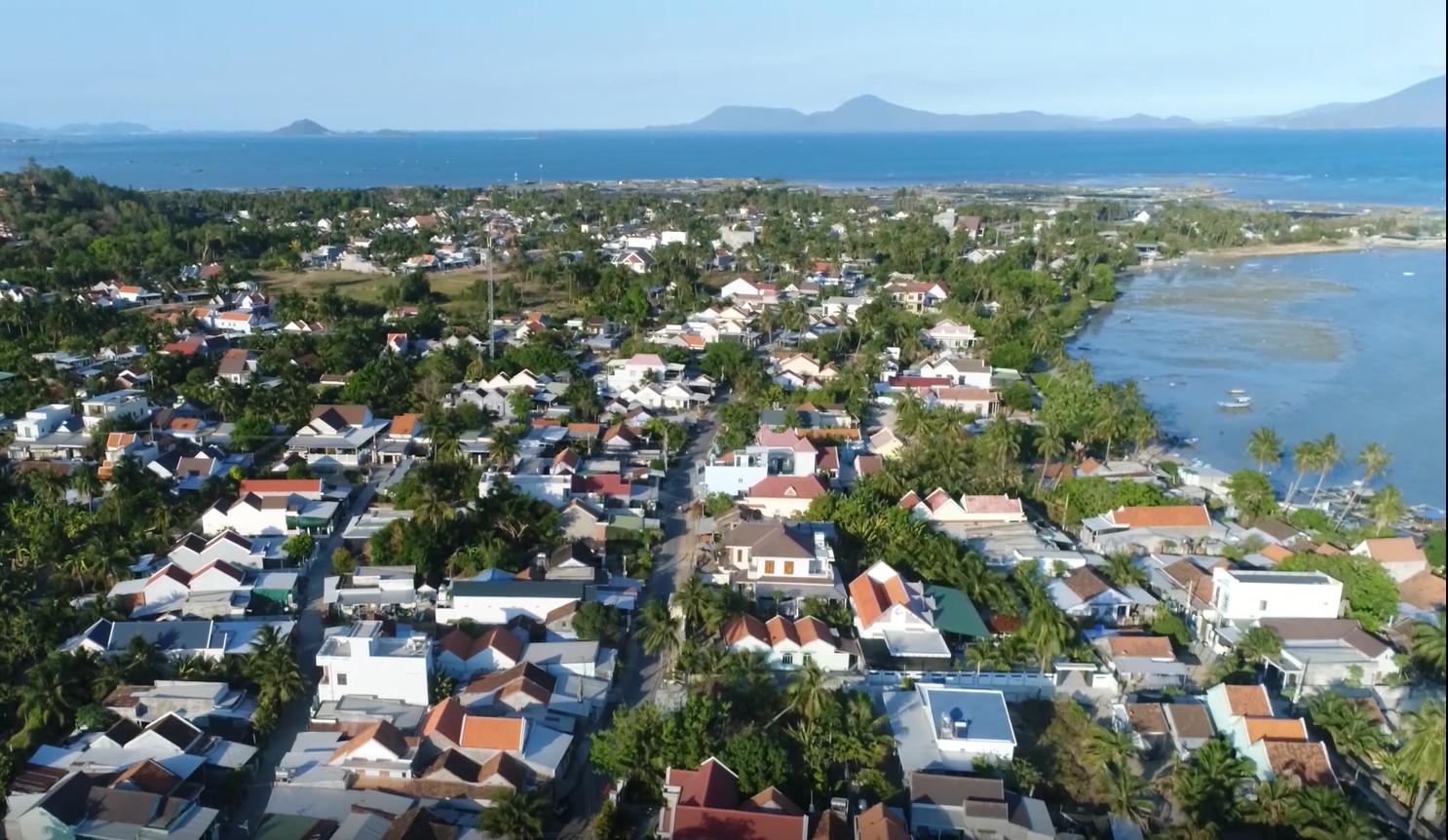 Một góc xã Vạn Hưng, huyện Vạn Ninh.