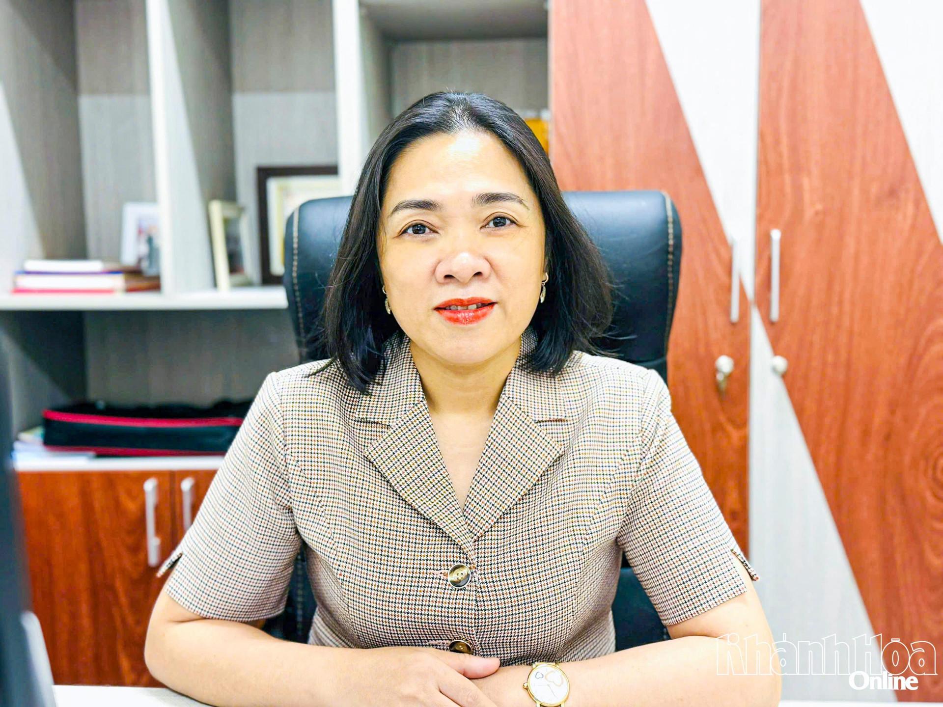 Bà Trần Thu Mai.