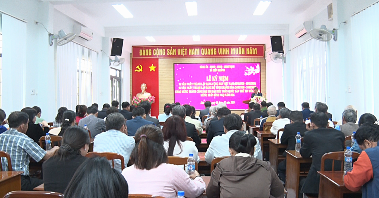 Quang cảnh buổi lễ