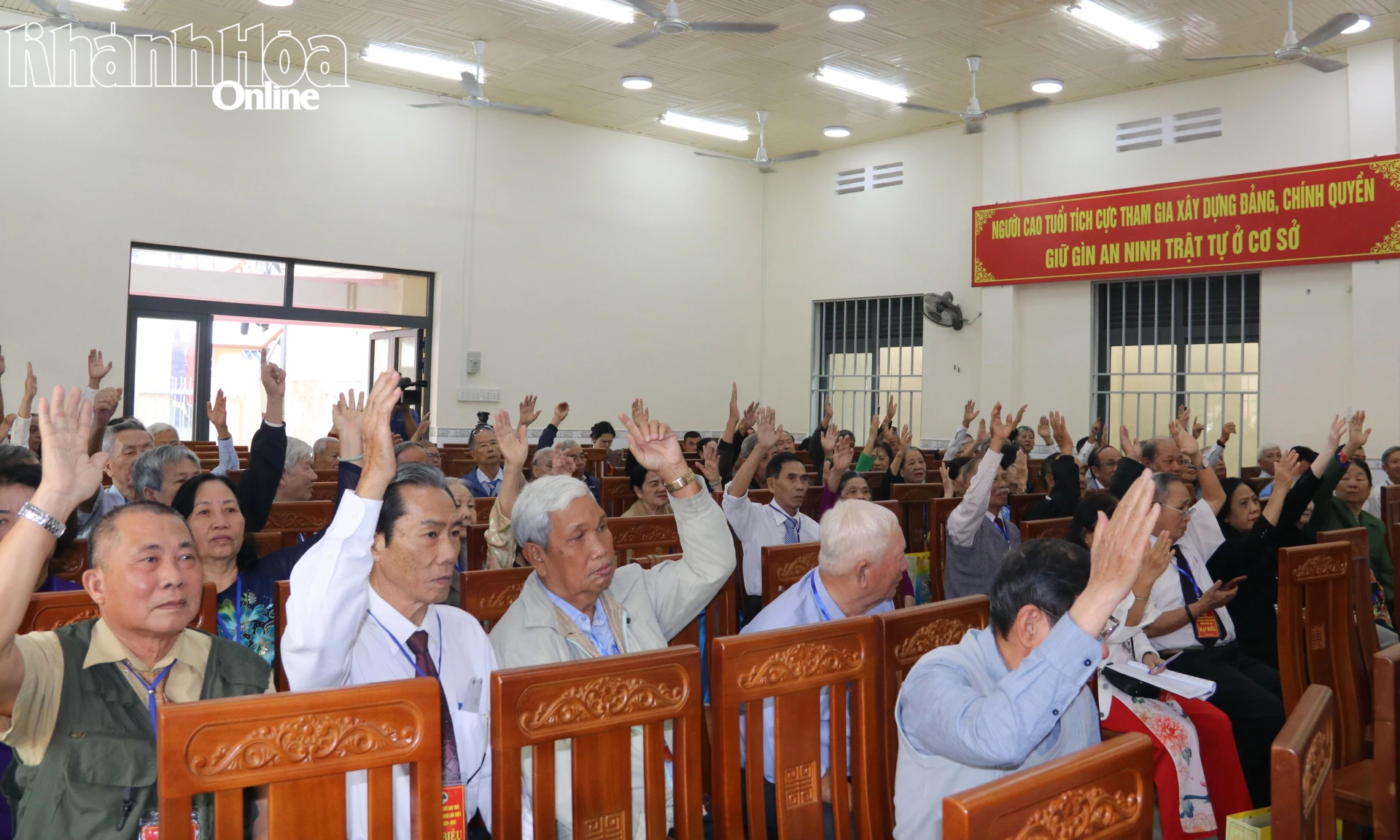 Đại hội bầu Ban Chấp hành Hội Người cao tuổi phường Nha Trang khóa I, nhiệm kỳ 2026 - 2031.