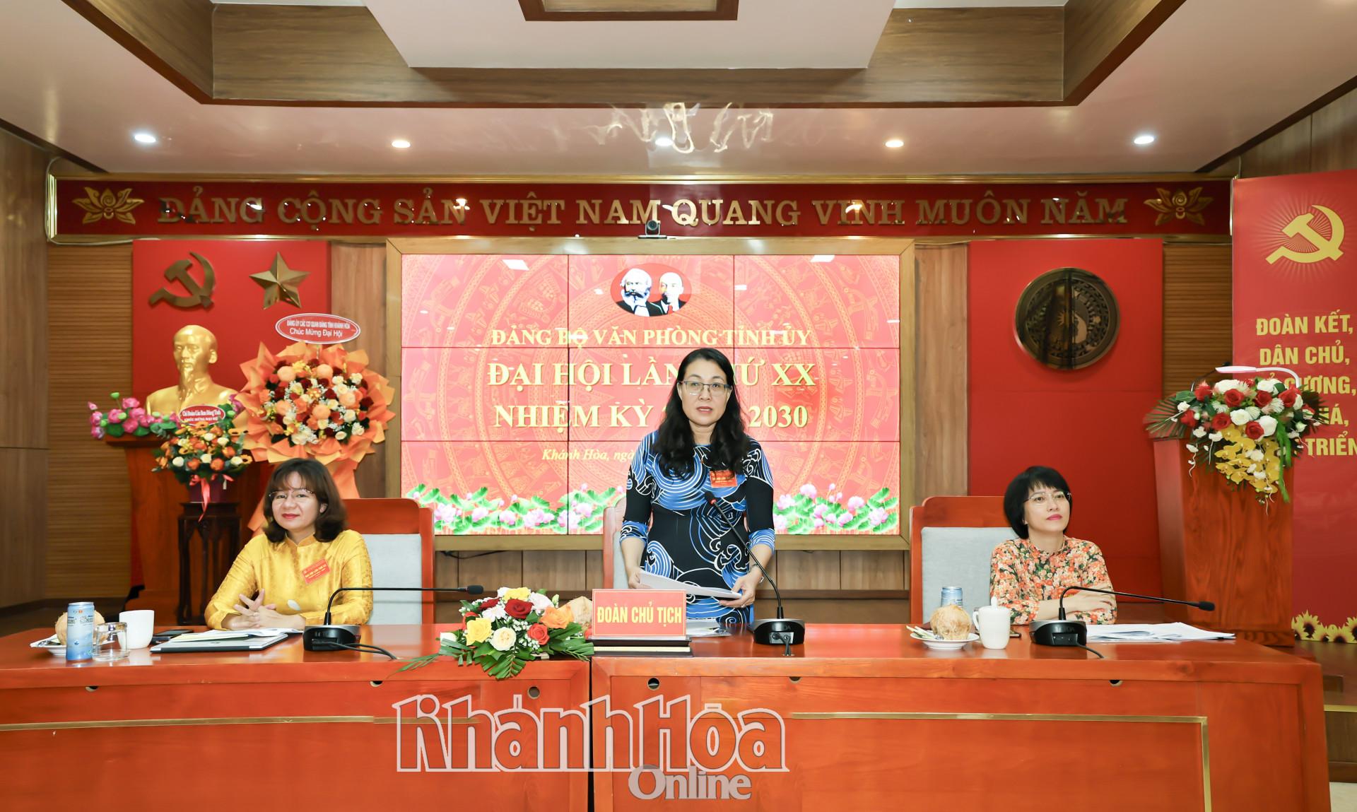 Chủ tịch đoàn điều hành Đại hội