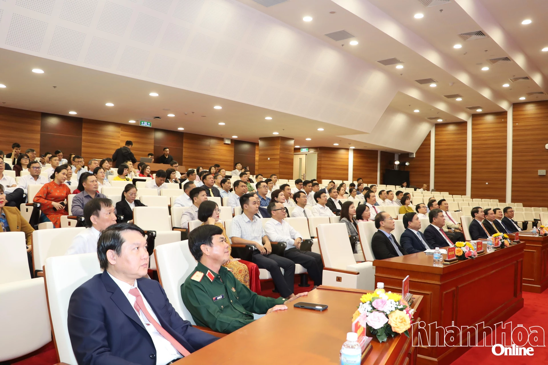 Quang cảnh tại buổi lễ.