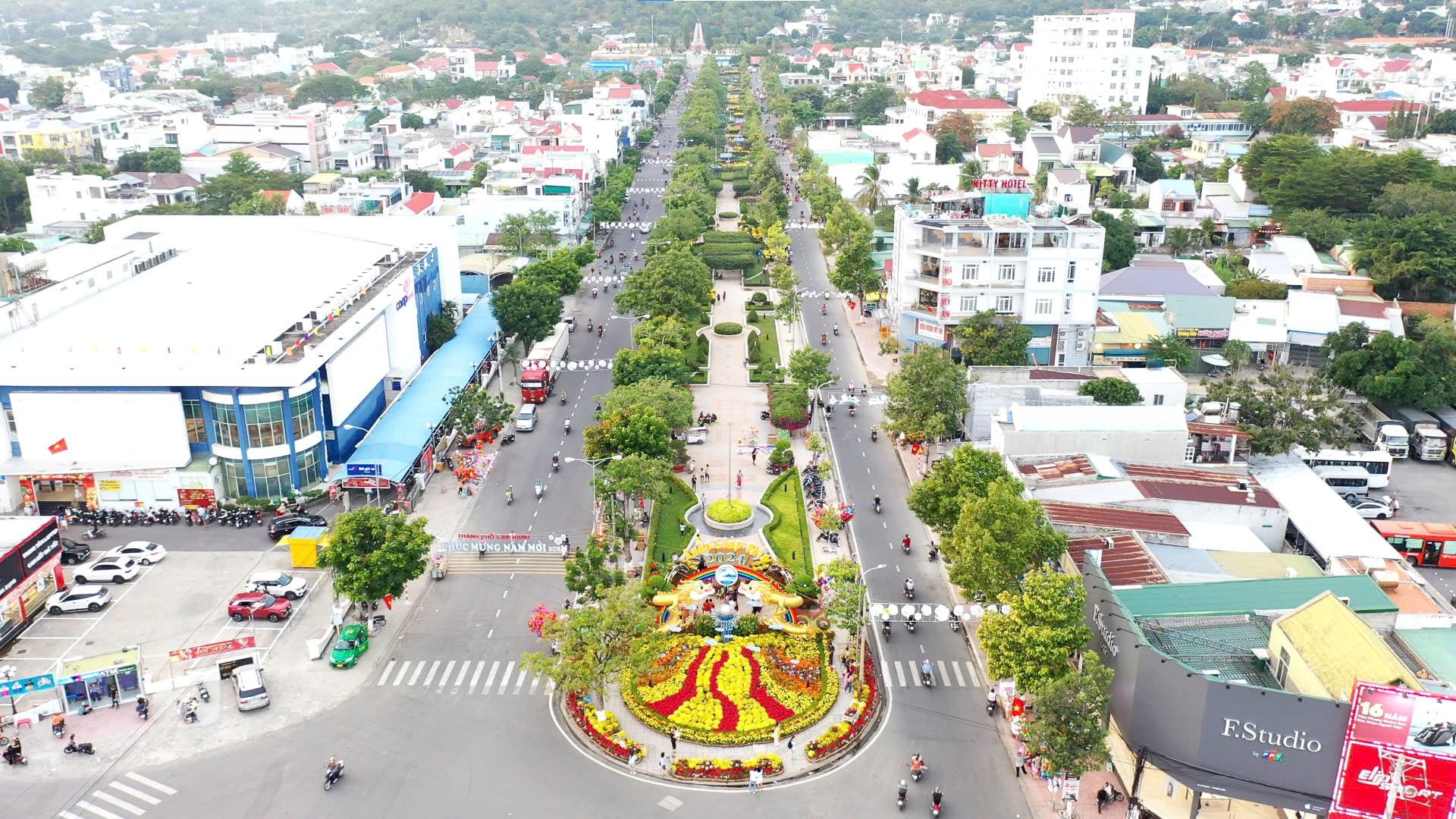 Một góc của thành phố Cam Ranh