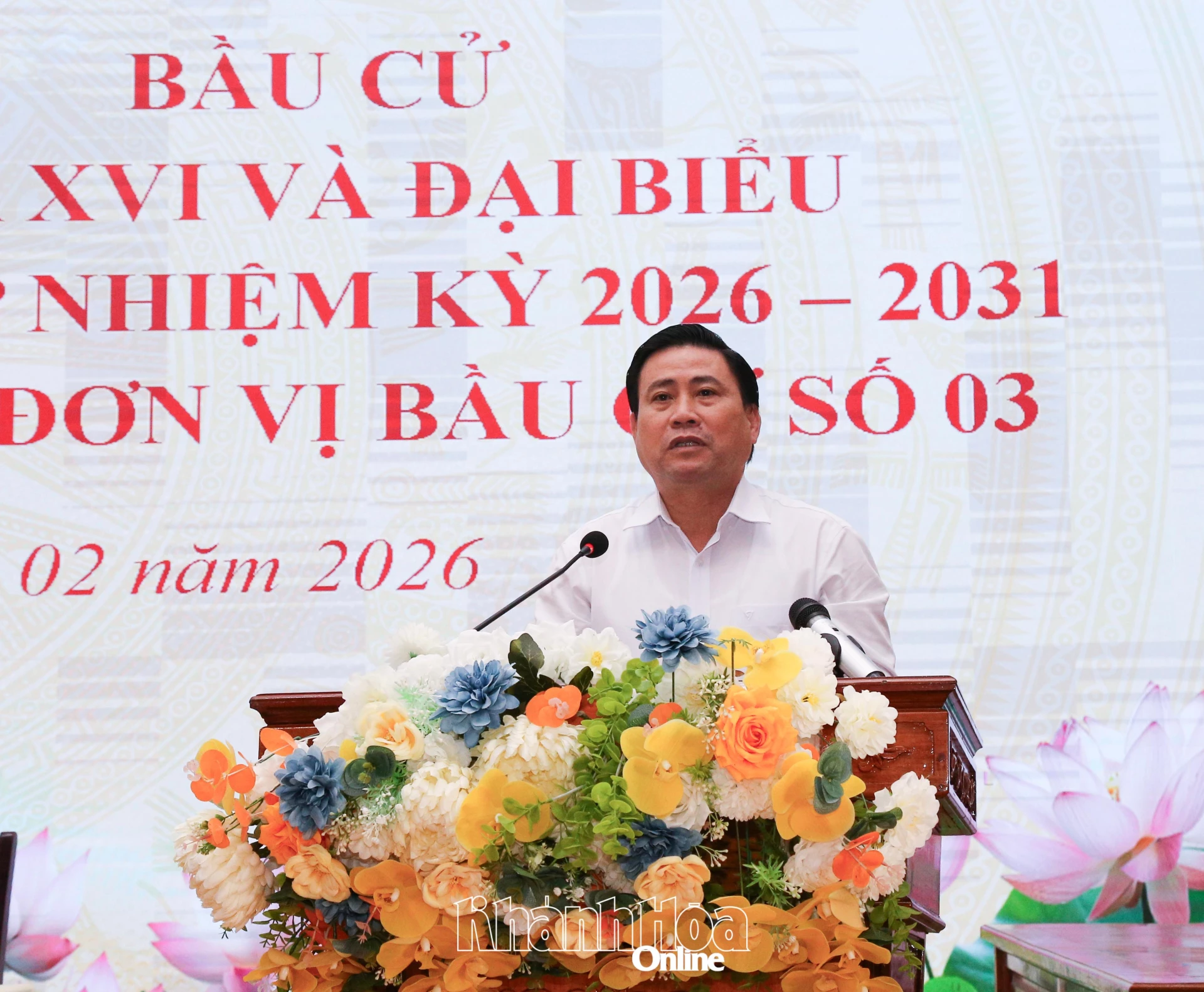 Đồng chí Lâm Đông phát biểu chỉ đạo tại buổi kiểm tra