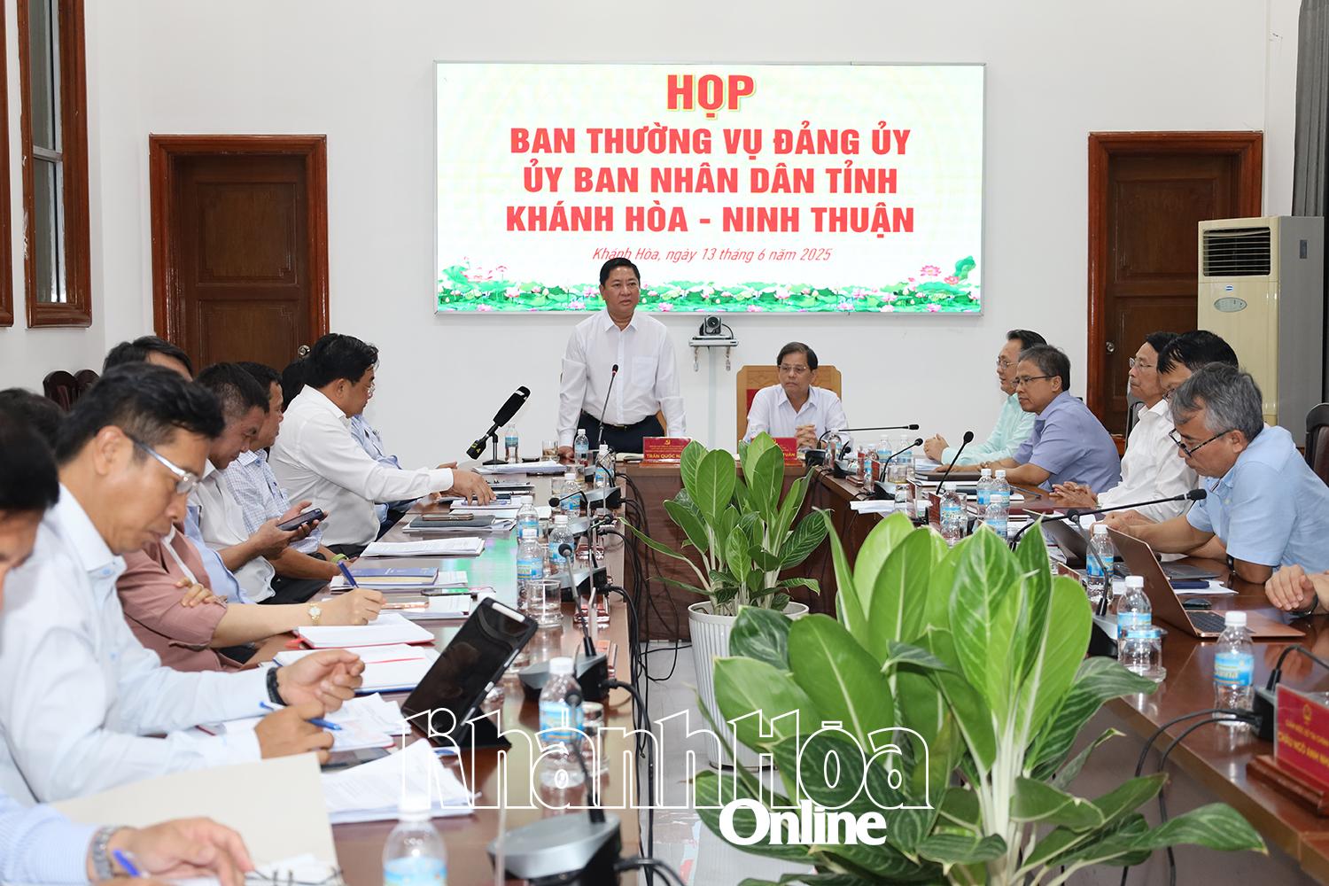 Ông Trần Quốc Nam phát biểu kết luận.