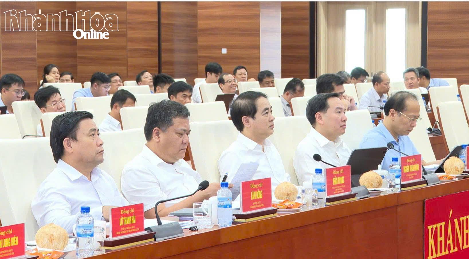 Thường Trực Tinh ủy chủ trì hội nghị